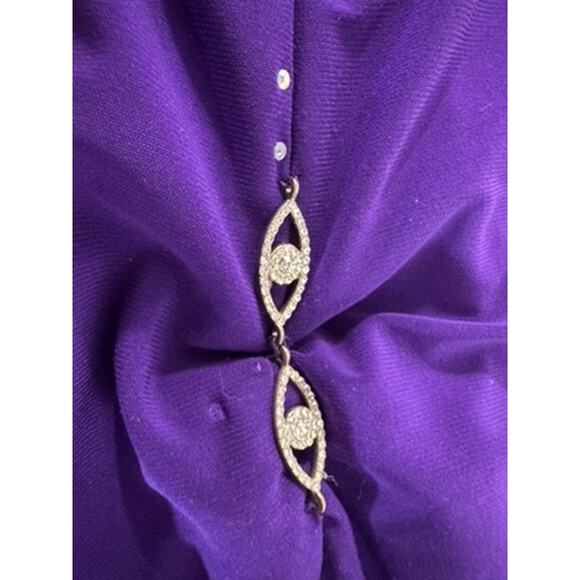 "KISS KISS FORMAL" ABBEY PAIGE Prom Dress One Arm Y2K Fairy SZ 12 FINAL SALE!! - Picture 8 of 15